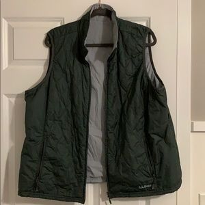 L.L. Bean Vest Quilted Blue